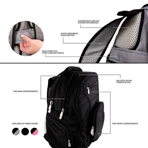Minnesota Twins Laptop Backpack in Gray - 第 4/6 張圖片