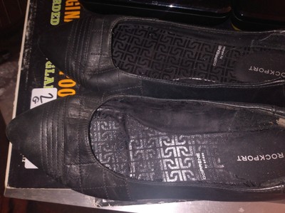 ladies black leather loafers size 5