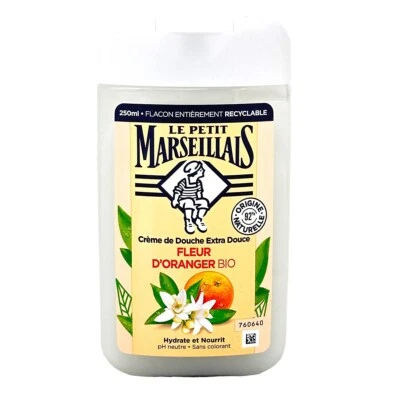 JJSBF Le Petit Marseillais Fleur d'Oranger - Duschgel mit Orangenblüten 250 ml aus Fra