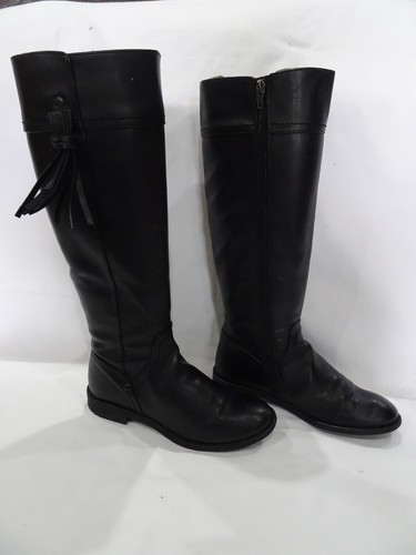 Black Winter Long Lined Boots *Size 
