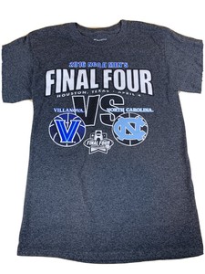 2016 Final Four North Carolina Villanova Championship Game T-Shirt Small | eBay