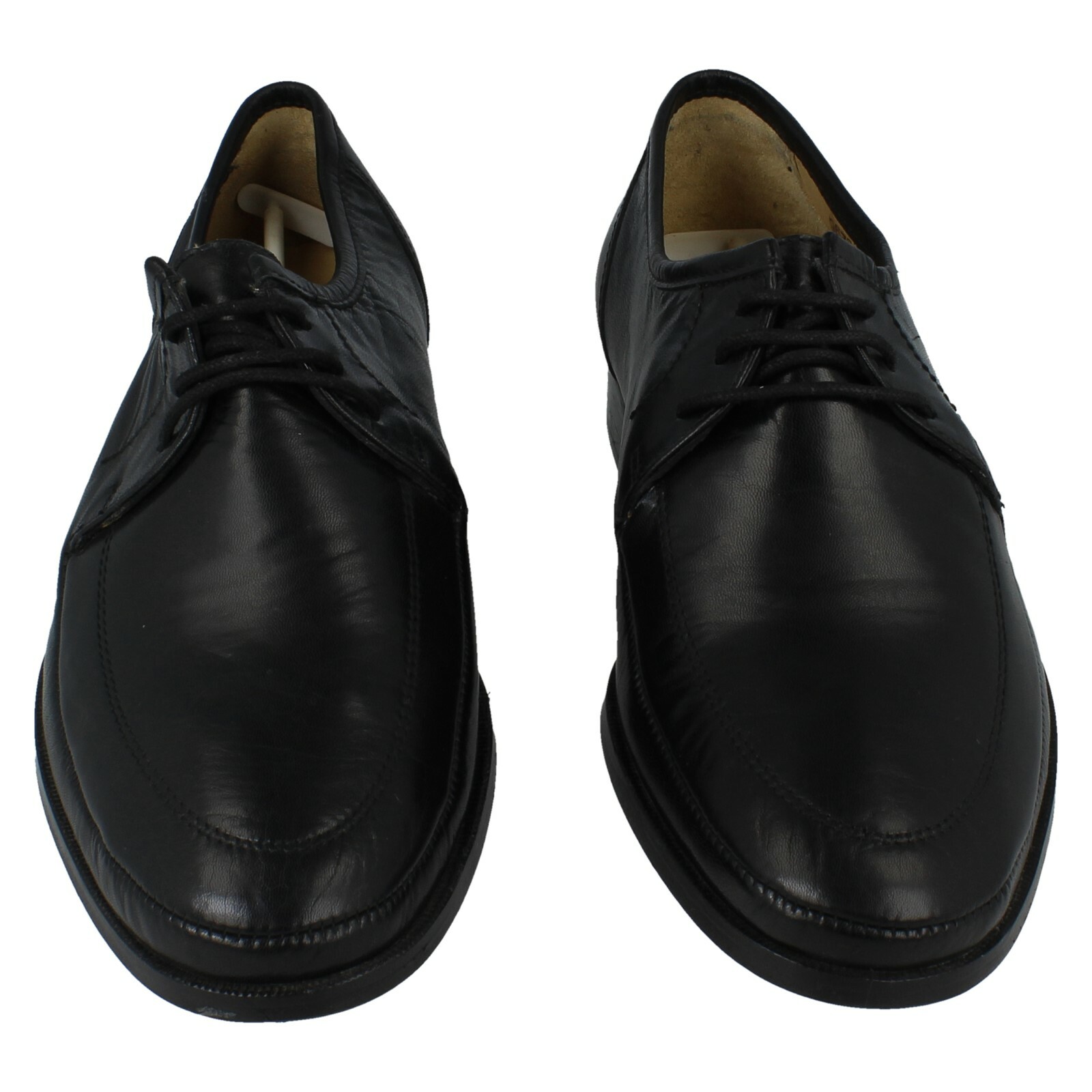 Mens Thomas Blunts Smart Leather Lace Up Shoes Detroit Black UK 5