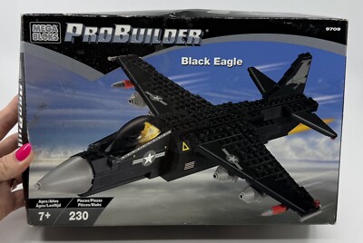 Mega Bloks ProBuilder - Black Eagle - Ref 9709 Ages 7+ Pro Builder 230 pieces