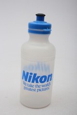 Nikon Logo promotional Water Bottle -World's Greatest Pictures-1980-90's Vintage