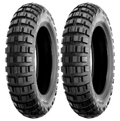 Tayaページ 2) New Shinko 4.00-8 421 Series Tire Set For 76-82 Yamaha