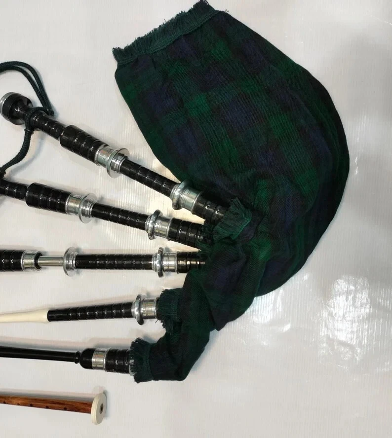 Cornamuse Principiante Set Completo Con Libro Imparare To Play Nero Orologio - Immagine 4 di 4