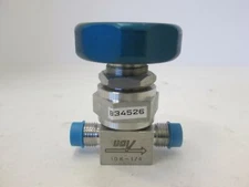 Motoyama, 2 Port Valve, SUSF316L, 10K- 1/4, New
