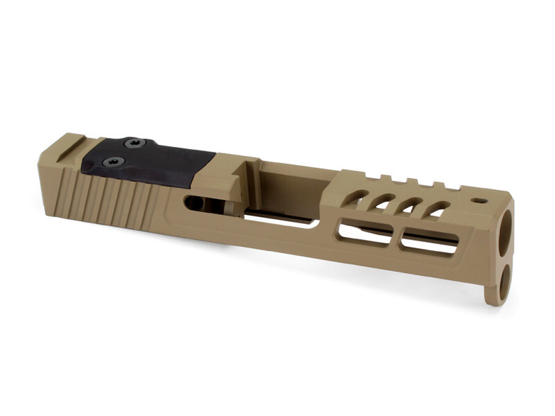 Zaffiri Precision - ZPS.2 Glock 43 / 43x Slide - RMSc Cut - FDE