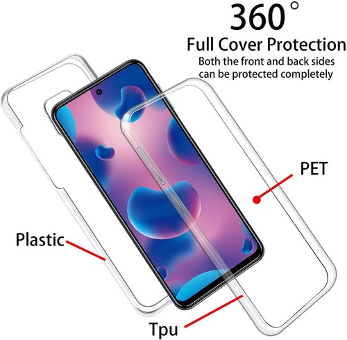 Pour Xiaomi Redmi NOTE 9 Pro/9S Coque avant GEL+ Arrière RIGIDE INTÉGRAL - Photo 2 sur 2