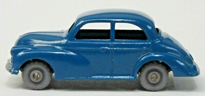 希少　レア　MATCHBOX ミニカー Series 46 青 Matchbox #46a MORRIS MINOR 1000 blue-green gray PLASTIC wheels