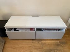 IKEA BESTA TV Bench with 2 drawers (HOUSE CLEARANCE)