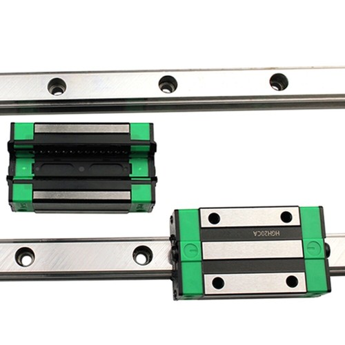 2X HGR20 200mm-1700mm Linear Guide Rail+4X HGH20CA Slider Block & 4X Limit Block - Picture 7 of 8