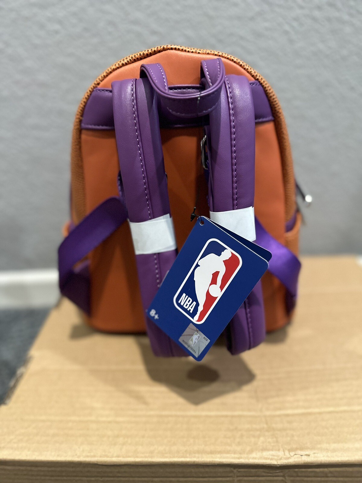 Los Angeles Lakers Loungefly Backpacks And Purse Crossbody Bag image 4