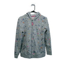 Cat  Jack Girls' Fleece Full Zip Hoodie Fun Print Size XXL  18 