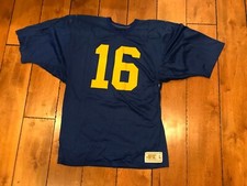 1970'S 1980'S California Golden Bears COLLEGE FOOTBALL GAME USED JERSEY RARE LOA