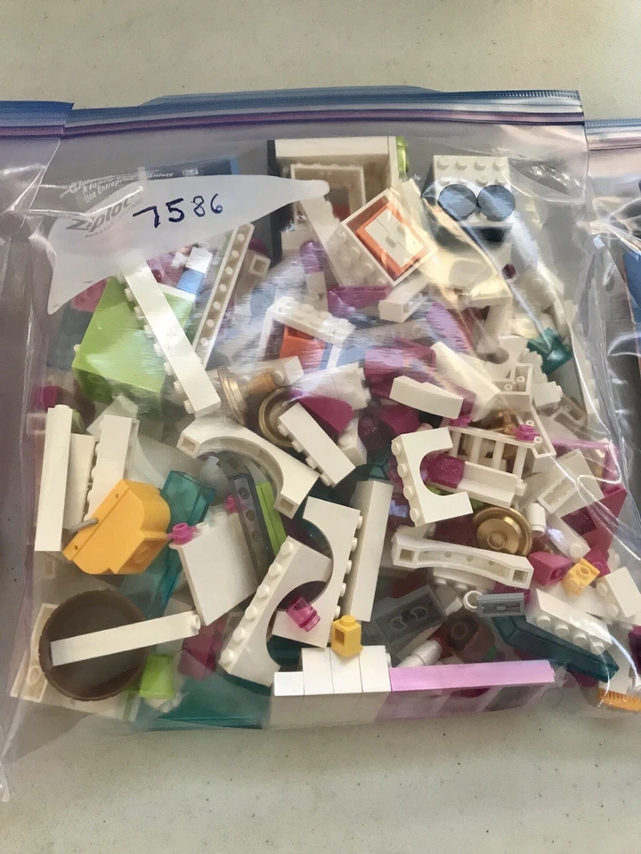 LEGO Belville 7586 Sunshine Home 2009 - Juego incompleto 360 piezas - 7641 manuales Foto 4 de 4