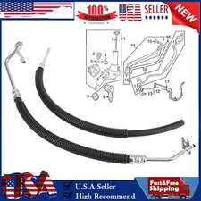 Power Steering Pressure & Return Hose Line for 07-12 Chevrolet Silverado 1500