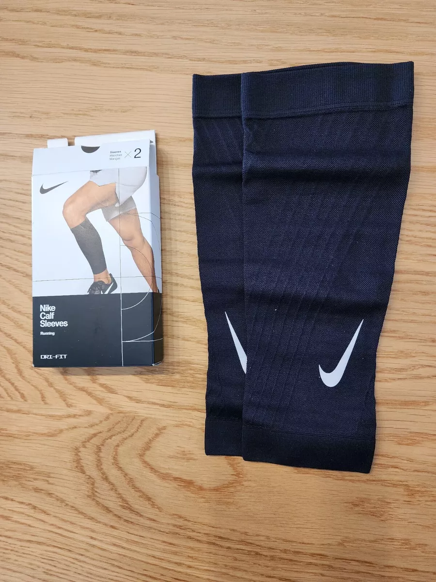 Nike Dri-FIT Running Calf Sleeves Size L Black One Pair - Conseil scolaire  francophone de Terre-Neuve et Labrador