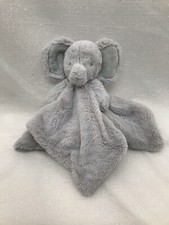 Koala Baby Gray Elephant Baby Lovey Security Blanket Plush Toy 15x15