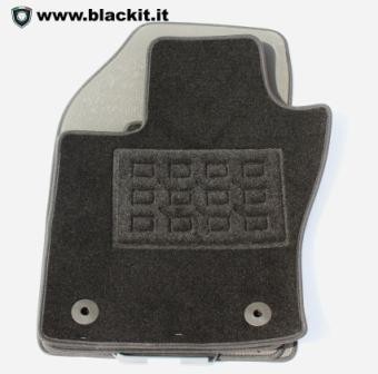 Set Tappeti in velour con sistema di fissaggio sagomato su misura per Fiat 500 X - Bild 1 von 1