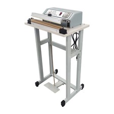 SF-B300 Foot Pedal Bag Sealer(Sealing width 3mm/0.6mm) Machine with Cutter 110V