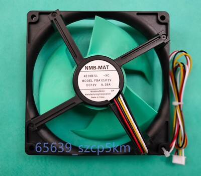 NMB-MAT FBA12J12V DC 12V 0.35A Fan 4pin For Refrigera Cooler