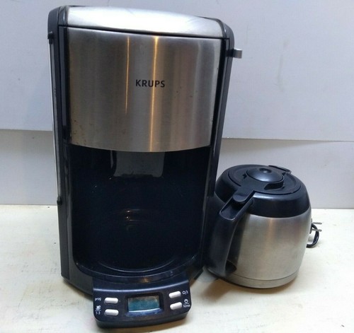 KRUPS 10-Cup Programmable Coffee Tea 