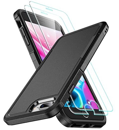 for iPhone 7/8 Plus Case, [10 FT Military Grade Drop Protection] [Non Black