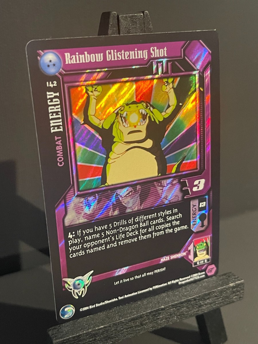 Dragon Ball GT TCG Rainbow Glistening Shot 142 SDS Limited Alt
