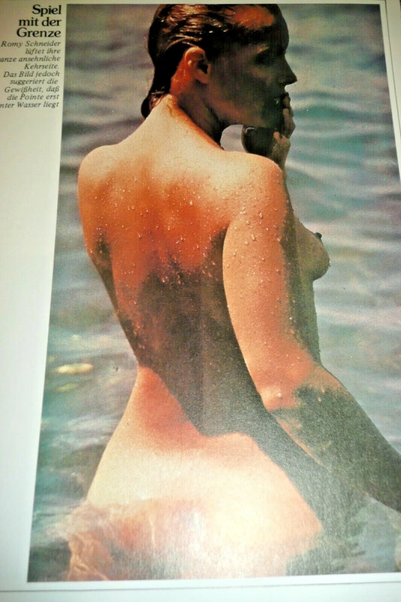 Eine Seite mit Romy Schneider clip nude boobs Popo butt | eBay
