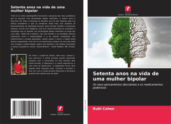 Setenta Anos Na Vida De Uma Mulher Bipolar Ruth Cohen Taschenbuch Portugiesisch-image
