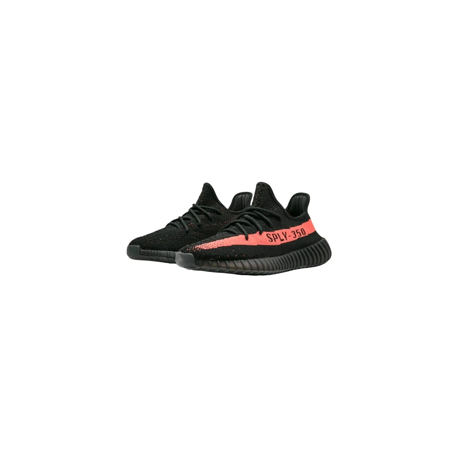 Adidas Yeezy Boost 350 V2 Core Black Red BY9612 Mens Size 13 Sneakers
