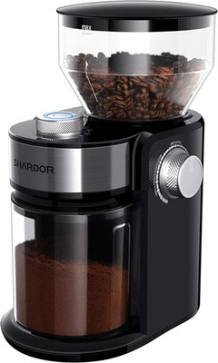 Electric Burr Coffee Grinder 2.0, Automatic Coffee Bean Grinder for Home Use, Ad
