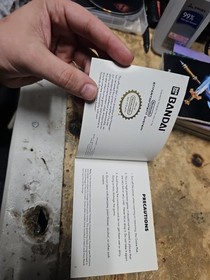 Dynowarz Instruction Booklet Nintendo NES Manual Only Authentic 1989