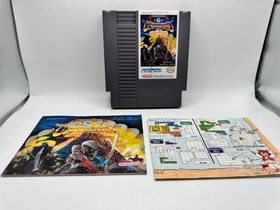 Nintendo NES The Magic of Scheherazade NICE WORKS w/ box, styrofoam instructions