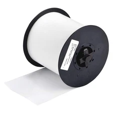 BRADY 120861 Label Tape Cartridge,White,100ft L,4In W 1AMZ4