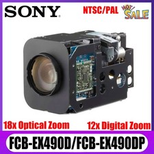 Sony FCB-EX490DP NTSC/PAL Color CCD Camera 18x Optical Zoom Camera Module