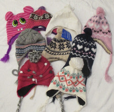 Women's Pom-Pom Hats/Beanies Assortment You Choose 