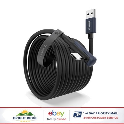Long USB-C to USB 3.0 Cable 20FT for PC VR, Supports High Speed Connection