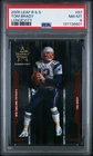 2005 LEAF R & S LONGEVITY #57 TOM BRADY PSA 8