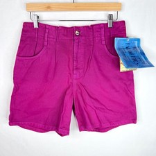 Vintage Palmetto's Jeans Deadstock Raspberry High Waisted Shorts 9