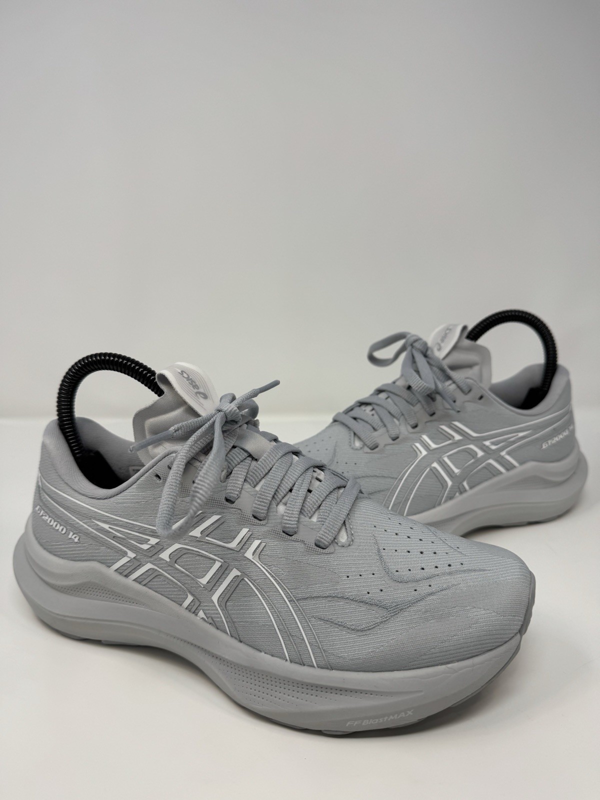 ASICS GT-2000 14 Women's Piedmont Grey White Running Shoes 1012B843-020 – Size 6