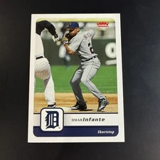 Omar Infante #354 2006 Fleer Detroit Tigers Baseball Card MLB 
