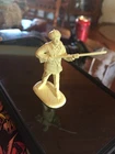 ORIGINAL MARX ALAMO PLAYSET DAVY CROCKETT 45mm CHARACTER FIGURE CREAM SP MINT