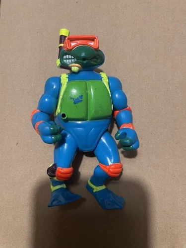 1993 Vintage TMNT Scuba Divin Raphael Mirage Studios Ninja Turtles Figure RARE - product listing photo