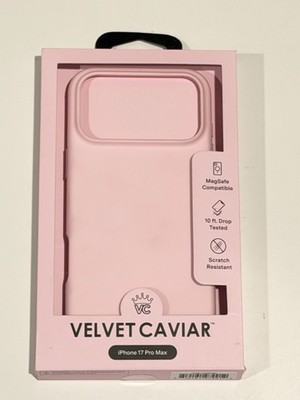 VELVET CAVIAR Magsafe Case for iPhone 17 Pro Max - Strawberry Milk