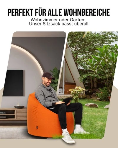 PatchHome Sitzsack XL- Jumbo Sitzkissen Bodenkissen Kinder und Erwachsene - Bild 105 von 203