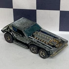 OPEN FIRE Hot Wheels Redline 1972 Yellow Dark Interior HK for RESTORE or PARTS