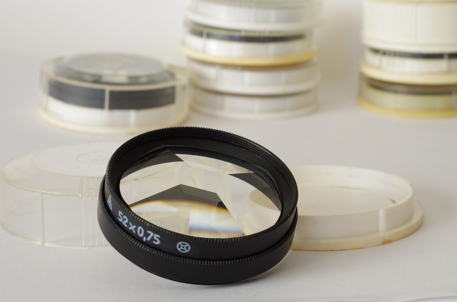 Filtro LZOS 52mm BN CREATIVO PRISMATICO CALEIDOSCOPIO - CINQUE  -Helios  URSS