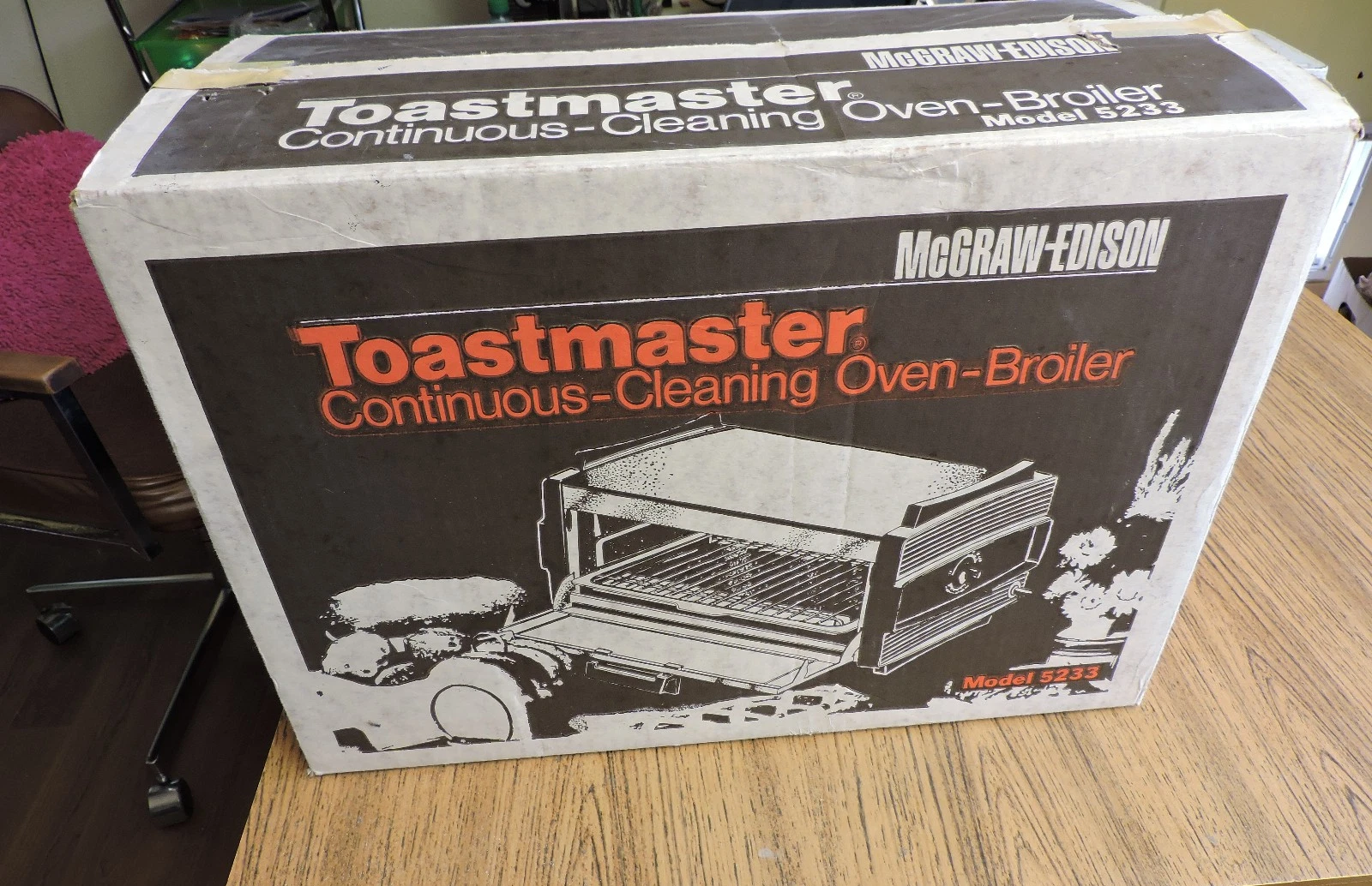 NOS. VTG. MCM Chrome Toastmaster Continuous Cleaning Oven Broiler Model 5233 ~
Opens in a new window